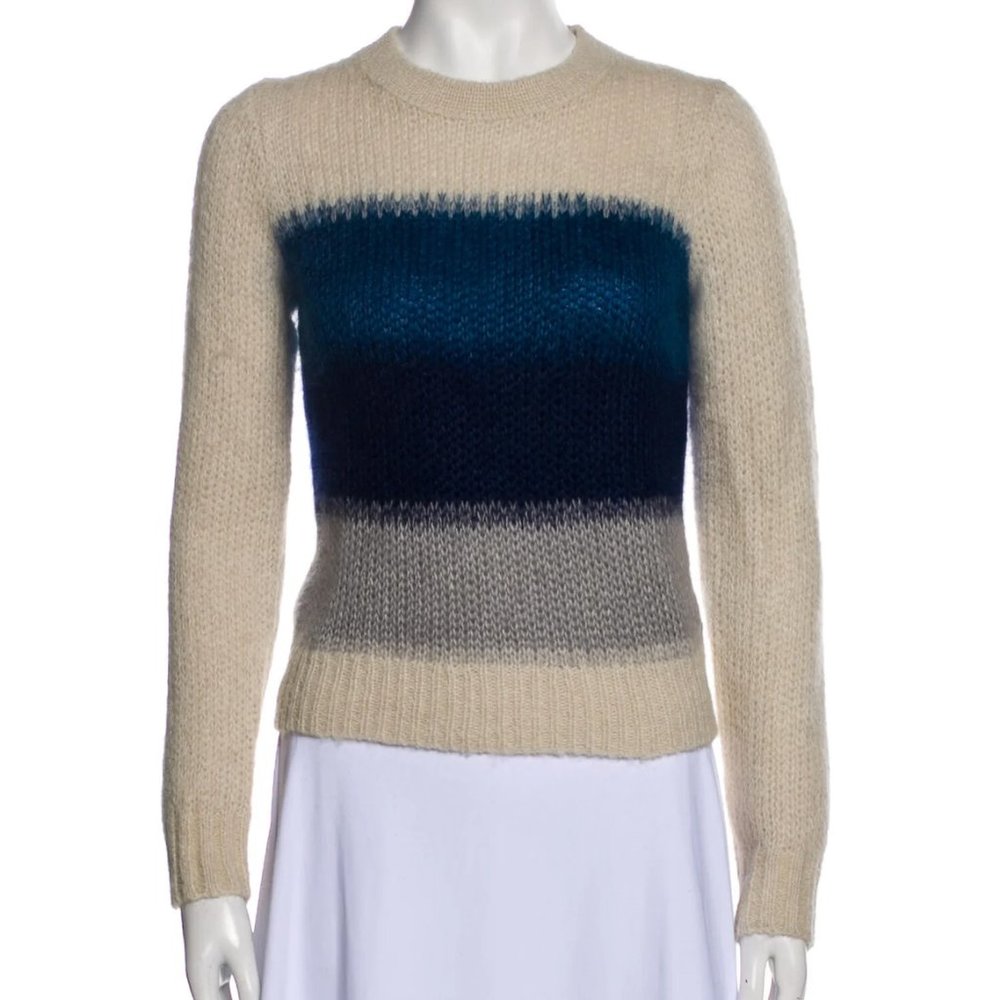 Rag and Bone Color Block Striped Sweater